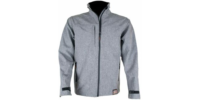 Unbreakable Burghley Microfleece Grey Waterproof Soft Shell Jacket