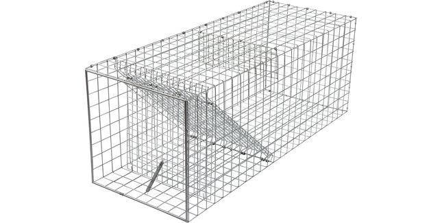PestFix Professional Heavy Duty Dog &amp; Fox Cage Trap