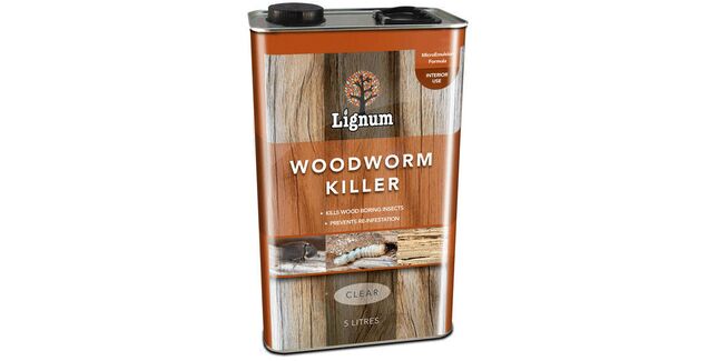 Lignum Woodworm Killer 5 Litre Ready To Use
