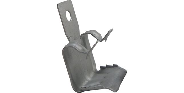Hammer On 21mm - 28mm Galvanised Steel Beam Clips (Pack of 100)