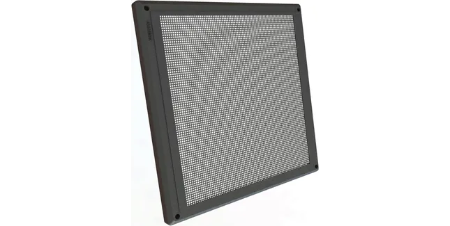 Preventavent Stainless Steel with Plastic Frame Large Black