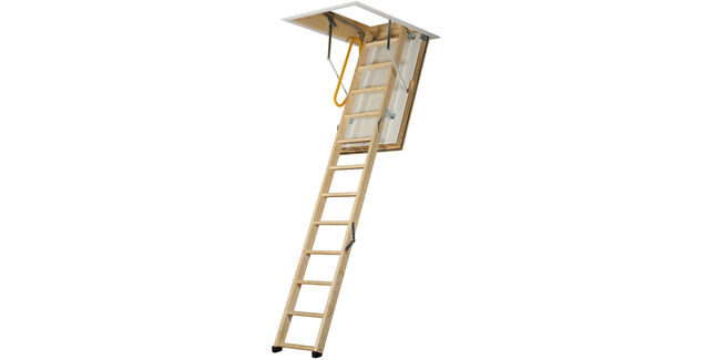 TB Davies LuxFold Timber Loft Ladder