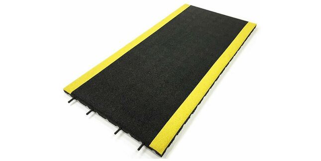 Castle Composites Straight Roofway Yellow EPDM Edges (1200mm x 600mm x 30mm)
