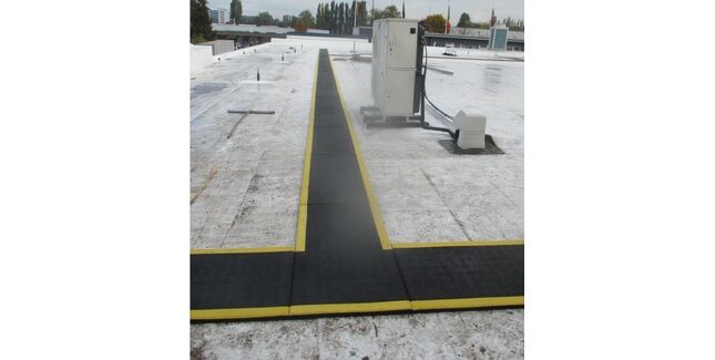 Castle Composites Roofway Yellow EPDM Edges T Piece (1200mm x 600mm x 30mm)