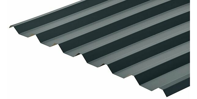 Cladco 34/1000 Box Profile 0.7mm Metal Roof Sheet - Slate Blue (Polyester Paint Coated)