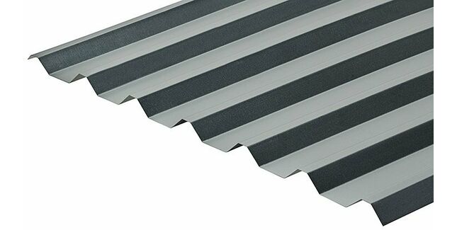 Cladco 34/1000 Box Profile 0.5mm Metal Roof Sheet (Plain Galvanised Finish)