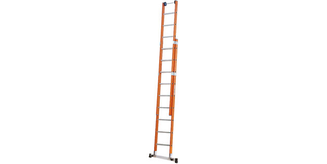 GRP Extension Ladder 2x9 Rung 3m