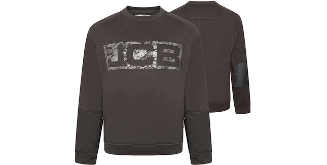 JCB Trade Black Crew Work Sweatshirt