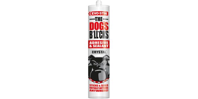 Evo Stik The Dogs Boll-cks Adhesive Clear (290ml)
