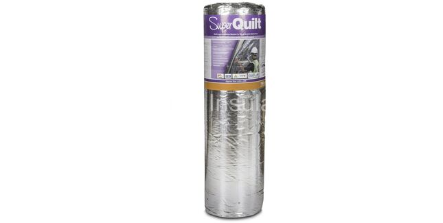 SuperQuilt Silver Flexible Multi Layer Insulation Roll