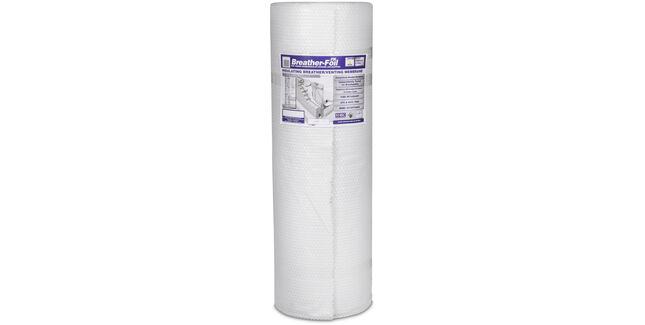 BreatherFoil FR 2 in 1 Insulating Membrane for Walls, Floor & Roofs