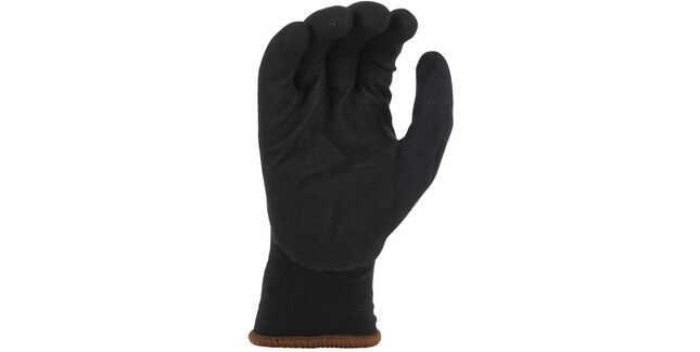 CMS Blackrock Thermotite Nitrile Thermal Work Grip Gloves - Black