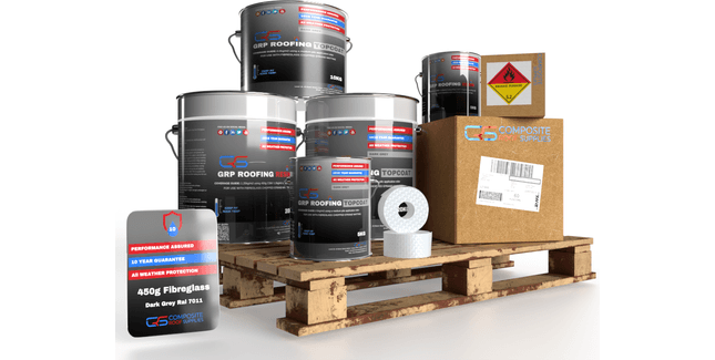 GRP Fibreglass Roof Kit (450g)