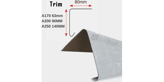Fibreglass GRP Drip Trim (3m)