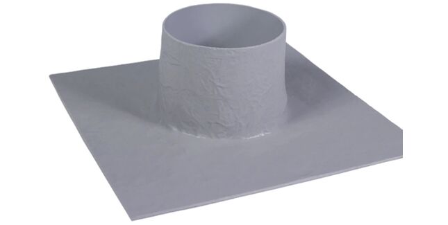 ResiRoof GRP Flat Roof Vertical Rainwater Drain Outlet - 80mm