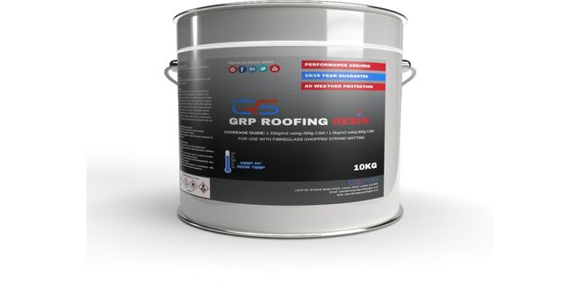 GRP Waterproof Roofing Resin Basecoat
