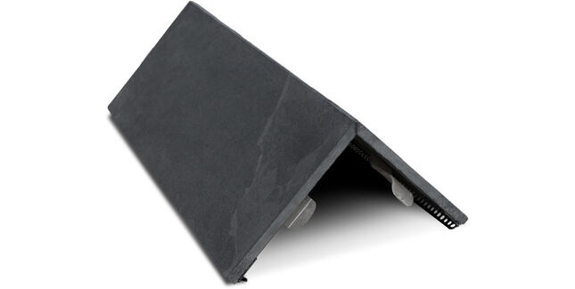 Mayan Natural Slate All-in-One RealRidge Ridge Tile - Graphite