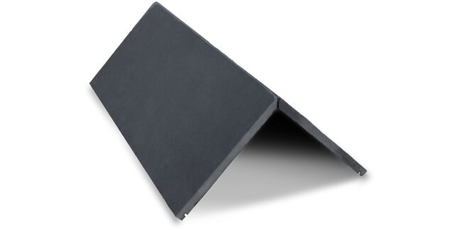 Mayan Natural Slate Classic RealRidge Ridge Tile - Graphite