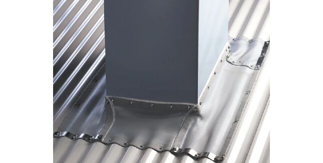 DEKS Dekstrip Multipurpose Lead-Free Pipe Flashing - 180mm x 23mm (Grey)