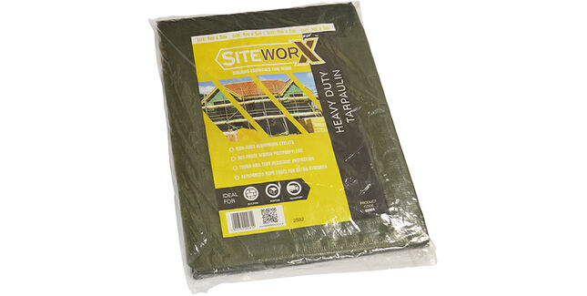 Growtivation Siteworx Heavy Duty Tarpaulin - Green
