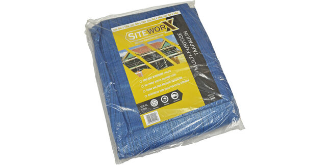 Growtivation Siteworx Multi-Purpose Tarpaulin - Blue