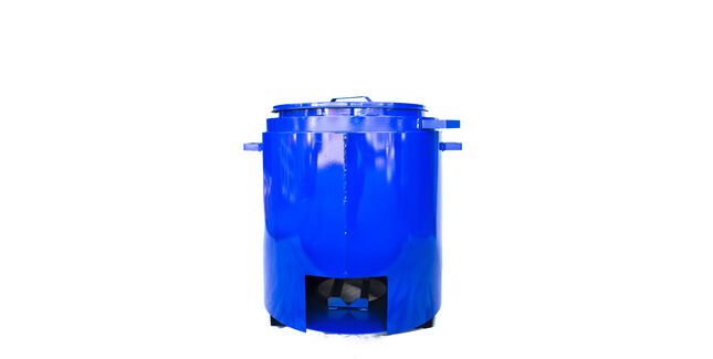 Bitumen Boiler Kit - Plain (with Burner, Hose & Regulator) 5 Gallon (740mm X 400mm)