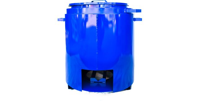 Elevate 25 Gallon Plain Bitumen Boiler With Lid - 850mm x 700mm