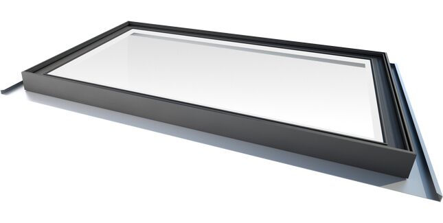 Roofglaze Skyway Pitched Roof Rooflight - Anthracite Grey