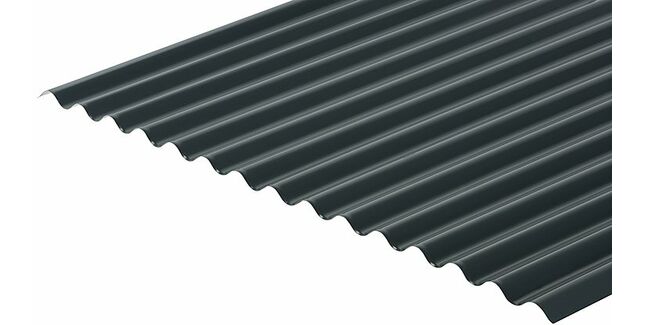 Cladco 13/3 Corrugated Profile 0.7mm Metal Roof Sheet - Slate Blue (Polyester Paint Coated)