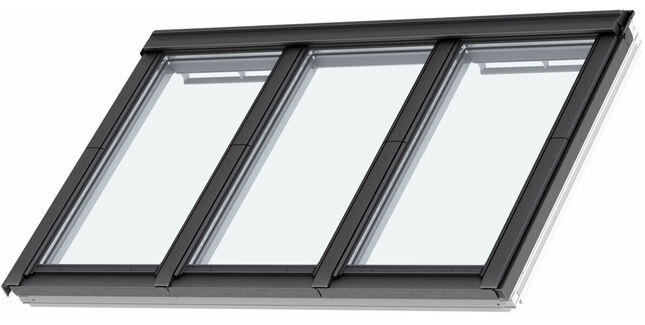 VELUX GGLS FFKF06 206630 Solar INTEGRA Studio Triple Glazed 3-in-1 Roof Window - 188cm x 118cm