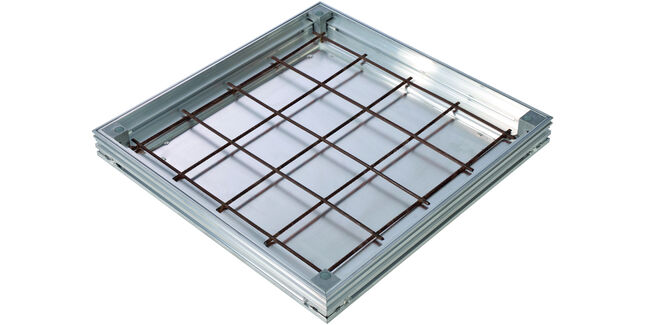 ACO UniFace Aluminium Shallow Recessed Access Cover FACTA AA