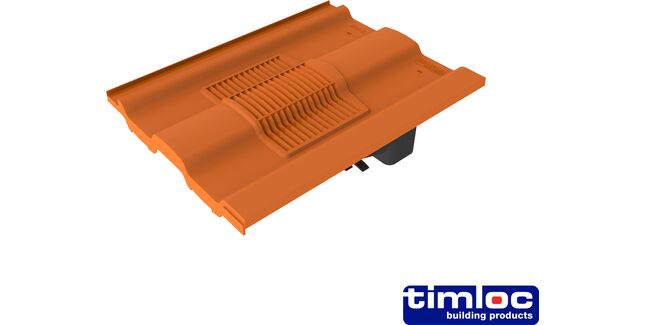 Timloc Castellated Tile Vent 330mm x 127mm x 422mm