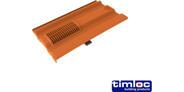 Timloc Mini Castellated Tile Vent 230mm x 87mm x 391mm