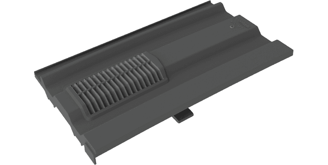 Timloc Mini Castellated Tile Vent 230mm x 87mm x 391mm