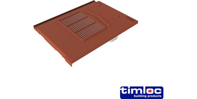 Timloc Non-Profile Tile Vent  333mm x 111mm x 422mm