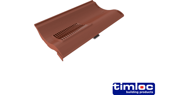 Timloc Single Pantile Tile Vent  228mm x 108mm x 394mm