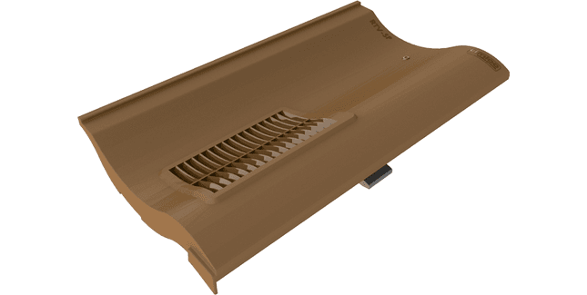 Timloc Single Pantile Tile Vent  228mm x 108mm x 394mm