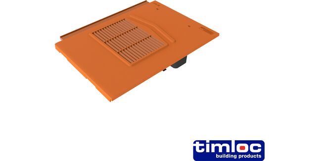 Timloc Thin Leading Edge Tile Vent  330mm x 111mm x 420mm