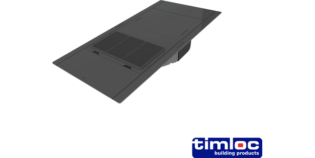 Timloc Inline Slate Vent 300mm x 90mm x 600mm (Box of 5)