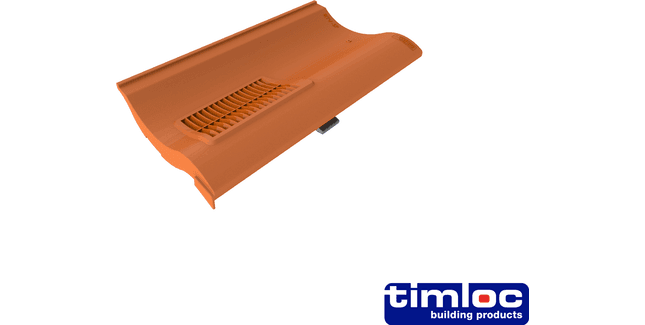 Timloc Single Pantile Tile Vent 228mm x 108mm x 394mm (Box of 11)