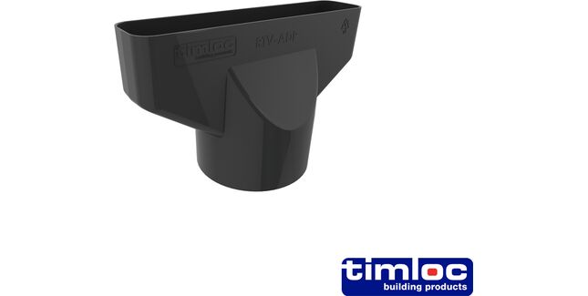 Timloc Plain tile vent adapter  232mm x 50mm x 140mm (Box of 12)