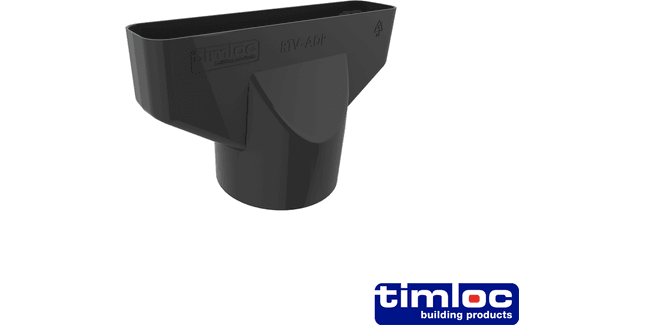 Timloc Plain tile vent adapter  232mm x 50mm x 140mm (Box of 12)