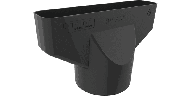 Timloc Plain tile vent adapter  232mm x 50mm x 140mm (Box of 12)