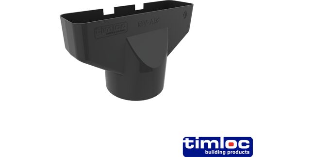 Timloc Standard tile vent adapter 232mm x 64.5mm x 140mm (Box of 12)