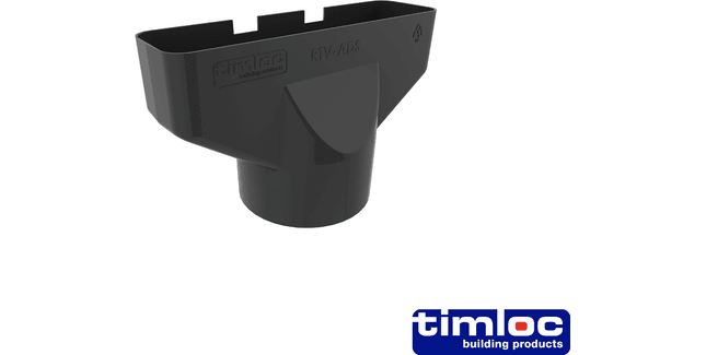 Timloc Standard tile vent adapter 232mm x 64.5mm x 140mm (Box of 12)