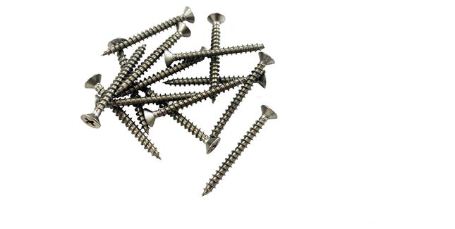 Cladco M4x40 Composite Wall Cladding Stainless Steel Wood Screws - 100 Pack