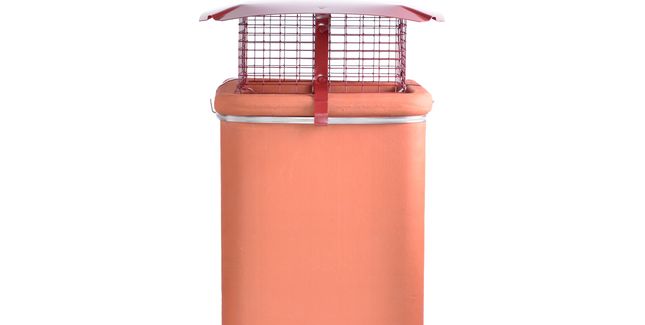 Brewer Square Gas Chimney Birdguard With Rain Cap (Fits Pots 6" - 10")