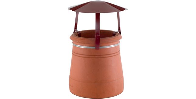 Brewer Traditional Aluminium Solid Fuel Chimney Rain Cap