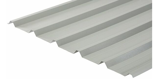 Cladco 32/1000 Box Profile 0.7mm Metal Roof Sheet - Goosewing Grey (PVC Plastisol Coated)