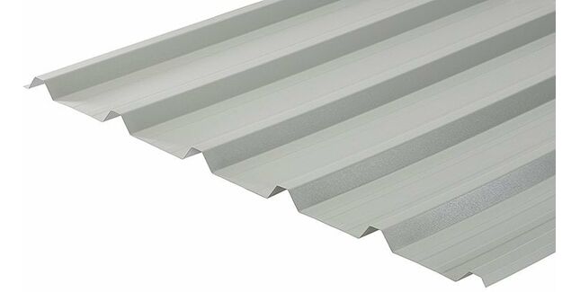 Cladco 32/1000 Box Profile 0.5mm Metal Roof Sheet - Goosewing Grey (PVC Plastisol Coated)